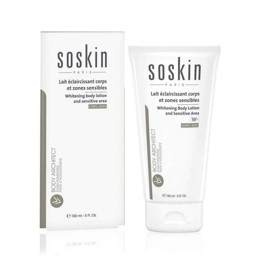 Soskin whitening body lotion and sensitive area